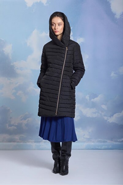 Madzerini Palton de damă ROKSI dark navy
