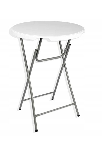Viking Masă înaltă pliabilă rotundă de 110 cm pentru banchete, catering și ba...