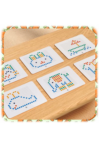 NO BRAND TABLĂ MAGNETICĂ PENTRU COPII MONTESSORI MAGPAD PĂZĂLĂ DE PUZZLE IEPU...