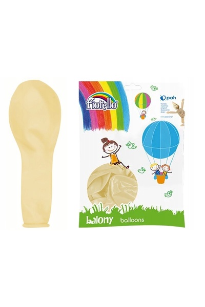 Fiorello BALON 12 " METAL CREAMY (100) 4360