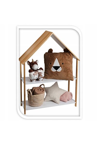 Home Styling Collection Domek Scandi raft pentru camera copiilor 80 x 30 x h1...