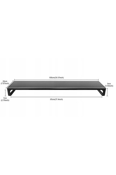 NO BRAND Bază pentru 2 monitoare Vaydeer 4xUSB 3.0 PS