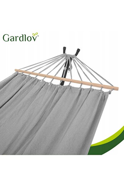 ISO TRADE Hamac cu cadru, Hamac dublu de grădină 200x150cm, Suport rezistent ...