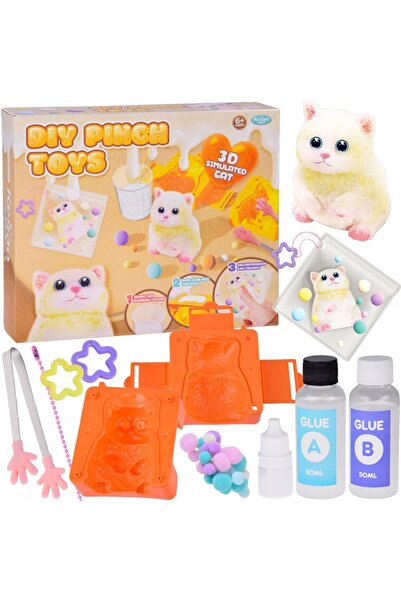 Jokomisiada Serie de seturi creative: DIY KOTY GLUTY - breloc antistres ZA5983