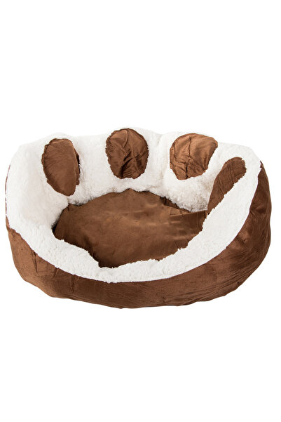 PRZYJACIELE Pat de pluș pentru câini și pisici, pernă moale, canapea-pat 60cm