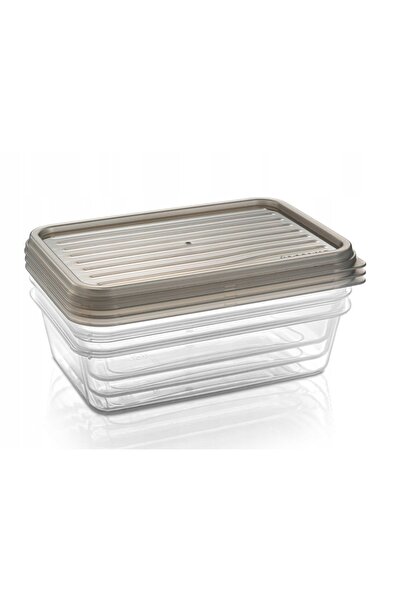 TESCOMA Recipiente cu capac 4FOOD de 1,35 l, 3 buc.