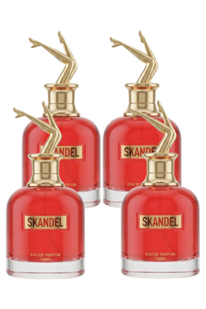 Perfumes 4 قطع من عطر سكانديل 100 مل