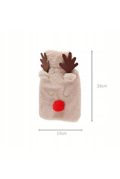 Home Styling Collection THERMOFLOR PLUSH DECORATIV BEJ ÎN FORMĂ DE REN CADOU ...