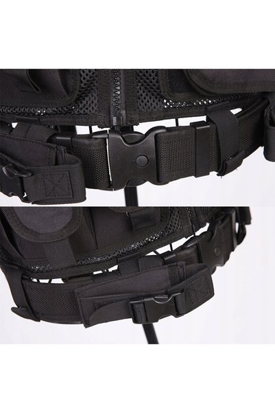 NO BRAND VESTĂ MILITARĂ TACTICĂ CU CUREA DE URBĂ