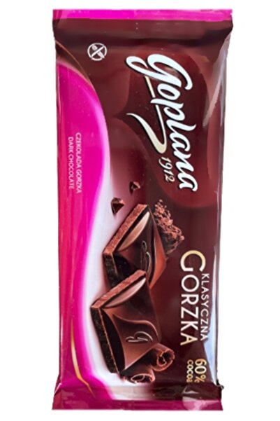 Goplana Ciocolată neagră clasică cu 60% cacao 90 g X20