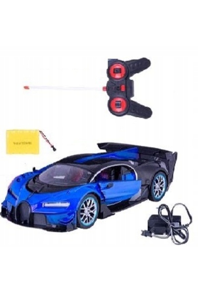 Norimpex Mașină cu telecomandă Bugatti albastră, cu telecomandă, pentru copii...