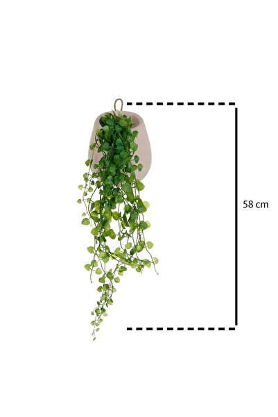 Atmosphera PLANTĂ ARTIFICIALĂ VERDE ÎN GhiveCI SUSPENSĂ 58 cm