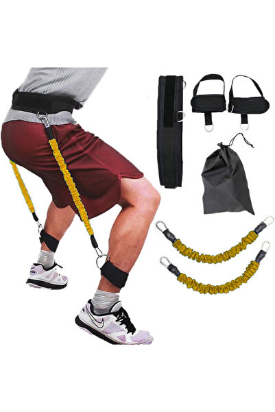 Fitness World شريط مقاومة للياقة البدنية، معدات تمارين رياضية، حبال تدريب لتم...