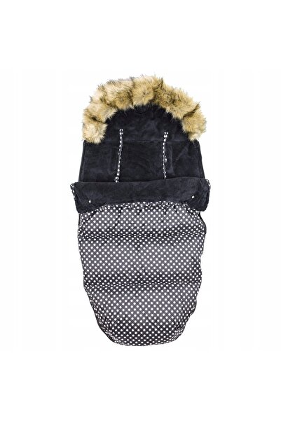 NO BRAND Sac de dormit gros pentru bebeluși, pentru cărucior, cu buline.