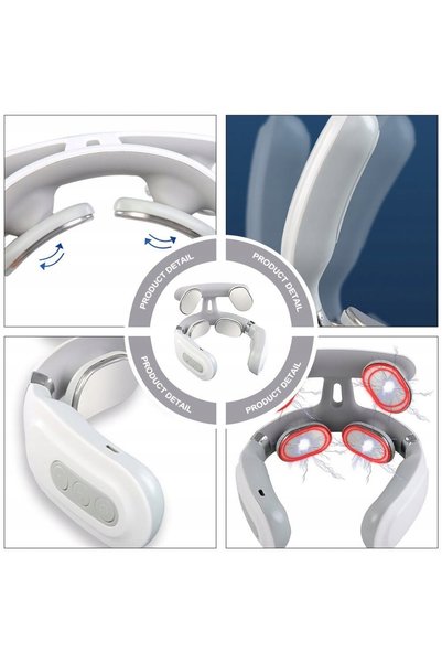 NO BRAND Aparat de masaj pentru gât, ameliorarea rigidității și a durerii, 9 ...