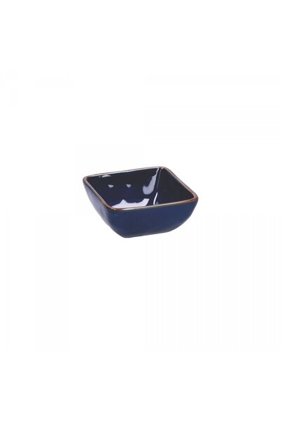 NO BRAND ROSE&TULIPANI CONCERTO BLU COBALTO Set de 6 boluri pătrate de 8 cm