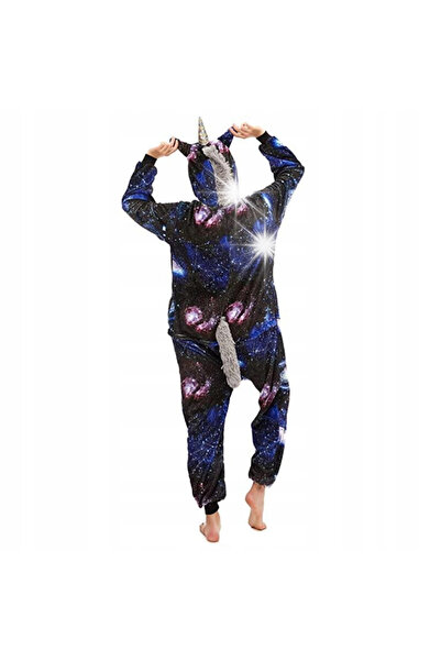NO BRAND Salopetă Kigurumi Unicorn Înstelat, Costum Deghizare, Cadou, Mărimea S
