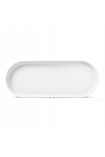 NO BRAND BLIM PLUS MINERVA Tavă ovală 51x20.5 cm albă