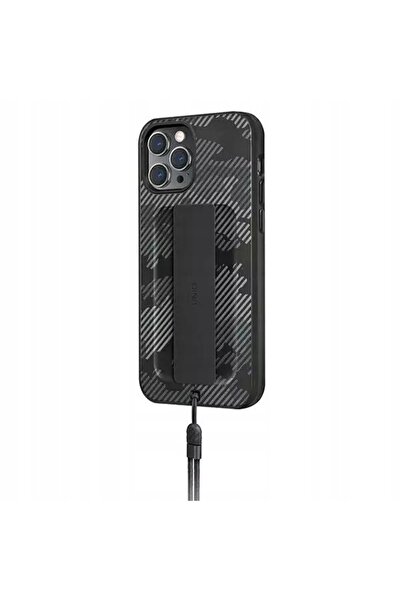 uniq Husă iPhone 12 Pro Max HELDRO Antimicrobiană Albastru închis
