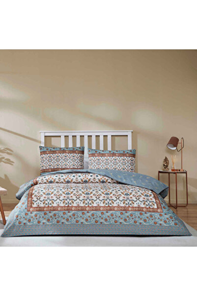 Taç Beira Ranforce Double Duvet Cover Set Blue