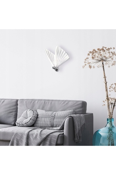 Light Prestige Aplică de perete, lampă LED argintie pentru sufragerie și dorm...