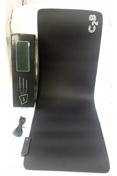NO BRAND Mousepad de gaming cu LED XXL 80x30 cm