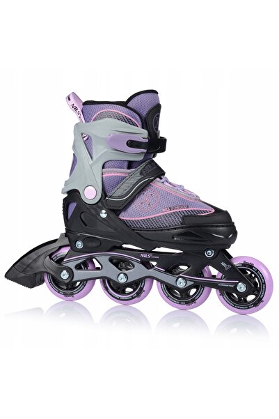 Nils Extreme Patine cu rotile NA11008 (mărimea 35-38) Gri-violet