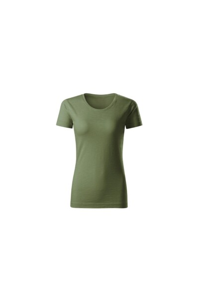 Malfini Γυναικείο T-Shirt, 100% Βιολογικό Βαμβάκι Μονό Ζέρσεϊ Σλαμπ, Εφαρμοστ...