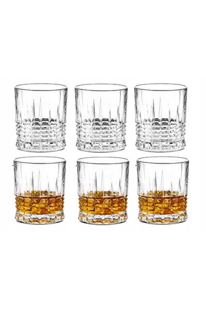 Bohemia Pahare PERFECTO pentru whisky 300ml, sticlă de cristal 6el