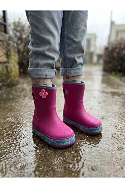 lucky shoes İthal Sargı Çocuk Yağmur Çizmesi Yağmur Botu