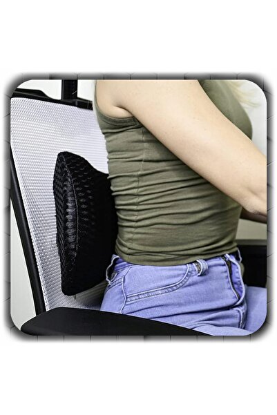 NO BRAND Pernă lombară ortopedică din spumă cu memorie pentru scaun auto, pen...