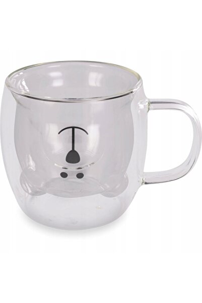 LAMART Pahar termic cu fund dublu BEAR LT9126 250ML 2 bucăți