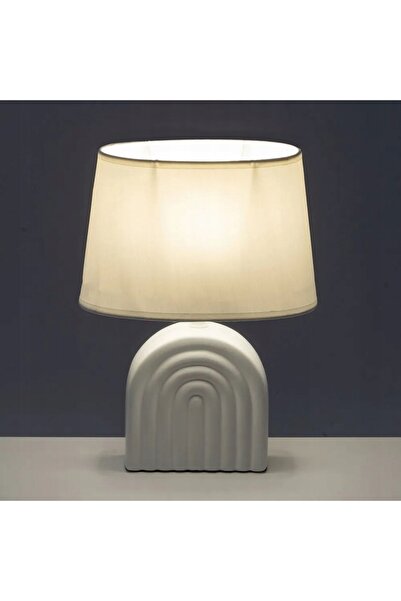 HowHomely LAMPĂ DE MASĂ, LAMPĂ DE MASA, LAMPĂ DE NOAPTE, 31 CM, DIN CERAMICĂ,...