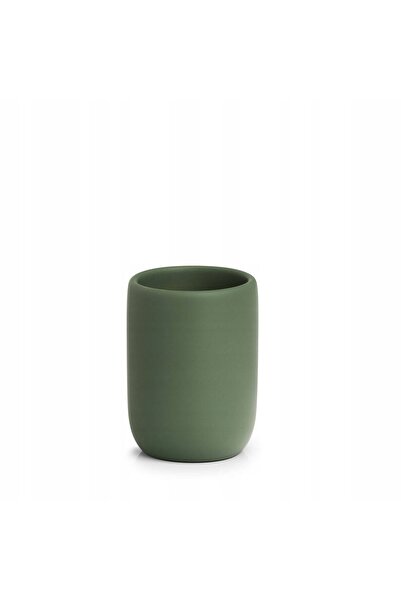 zeller Pahar modern pentru periuța de dinți Ø 7.2 CM VERDE