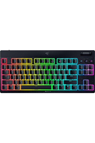 RAZER BlackWidow V4 Tenkeyless HyperSpeed Low Profile - Kablosuz Sıcak Değişt...