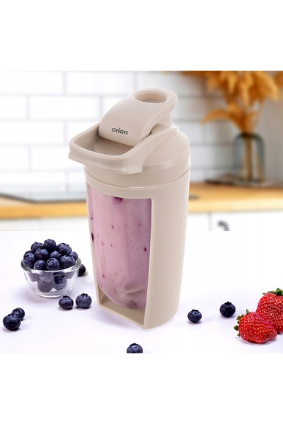 Orion SHAKER DE ANTRENAMENT PENTRU SUPLIMENTE PROTEICE, CU BILĂ, DIN TRITAN, ...