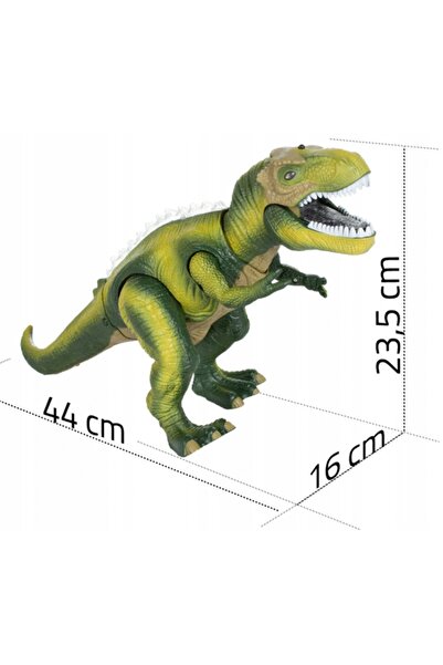 NO BRAND Dinozaur cu telecomandă R/C, cu sunet și lumină, cadou pentru copii A