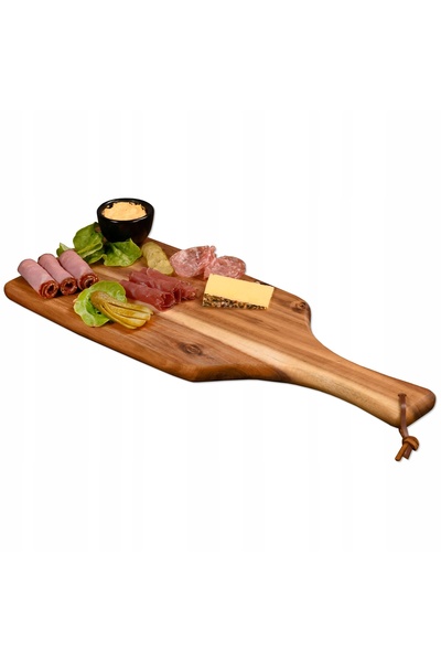 Kesper TAVĂ DE SERVIRE DIN LEMN PENTRU BUCĂTĂRIE 42x17 BRONZ PENTRU BRÂNZURI ...