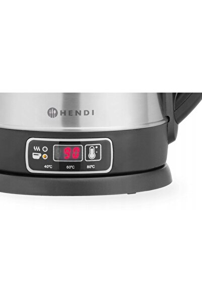 HENDI Fierbător electric fără fir cu control al temperaturii 1.8 L - 209