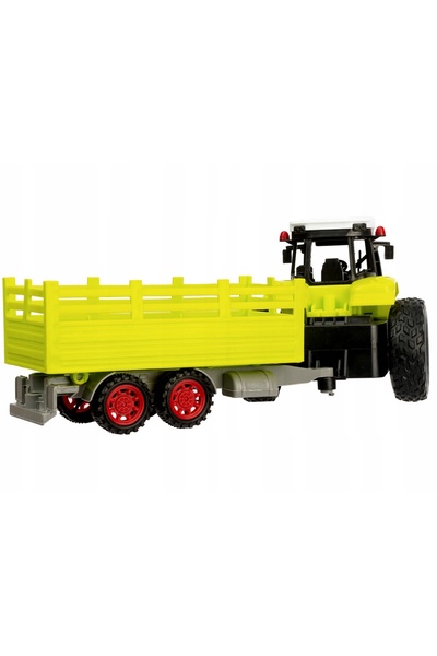 MADEJ TRACTOR CU TELECOMANDĂ ȘI REMorcă CU CONTROL REMOT