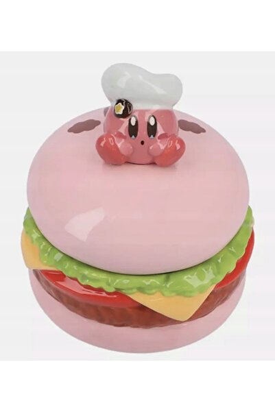 Pan i Pani Gadżet KIRBY HAMBURGER – CANĂ DE CERAMICĂ PENTRU CAFEA ȘI CEAI, CU...