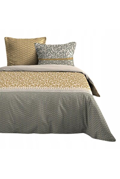 Stof Set de lenjerie de pat din bumbac MAGDALA. 240 x 220 CM MULTICOLOR
