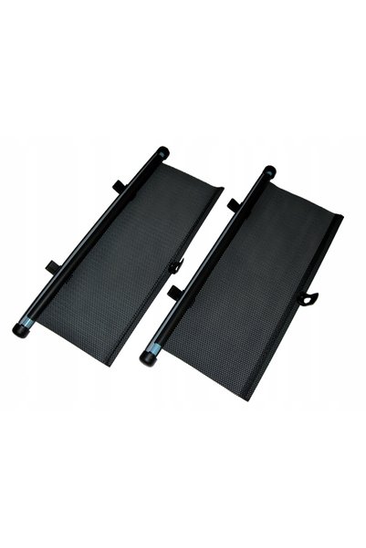 Carmotion 2x50 Parasolar auto tip rulou, negru