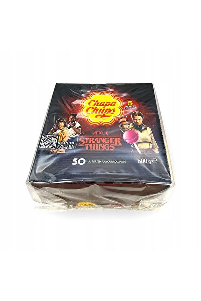 Chupa Chups Stranger Things Right Side Up display 50x12g