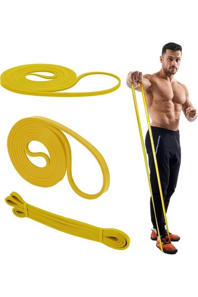 Fitness World 208cm Stretch Resistance Band Pull-Up Exercise Rubber Band Gym ...
