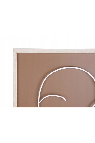 Present Time ART LINE BRONZE SILHOUETĂ METALICĂ MINIMALISTĂ DECOR DE PERETE