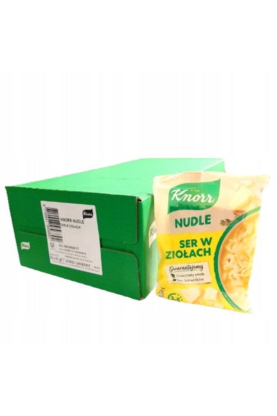 Knorr Nudle este delicat cu plante aromate 61 g X22