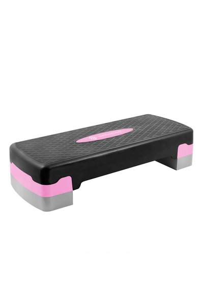 Springos Trepte reglabile, strat anti-alunecare, aerobic, fitness, 350 kg