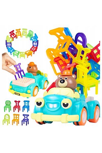 MalPlay JOC DE AGILITATE PENTRU FAMILIE – MAȘINUȚĂ CU BATERII – ARANJAREA SCA...