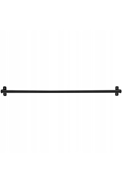 Orion Organizator de bucătărie cu șină metalică neagră și rafturi RADKA 78.5cm